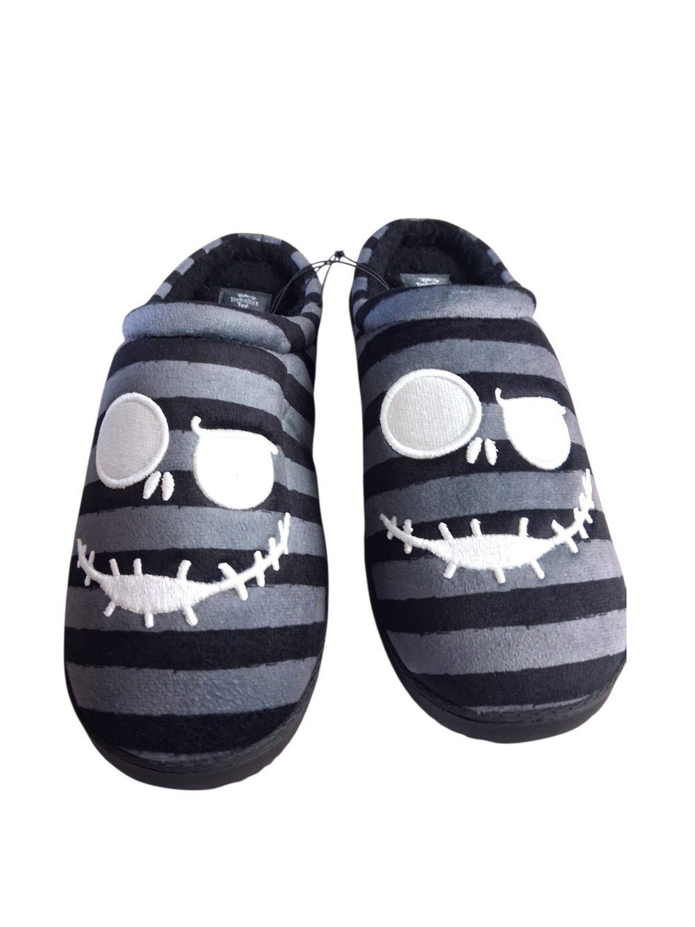 🆕️Glow-in-the Dark Disney Nightmare Before Christmas Slippers Mens 9/10 Medium - Picture 2 of 9